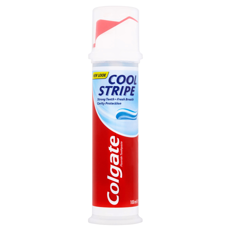 Colgate Toothpaste Triple Cool Stripe Pump 100ml