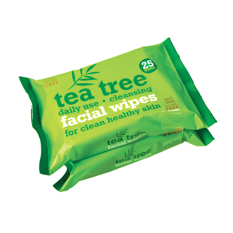 Tea Tree Cleansing Facial Wipes
