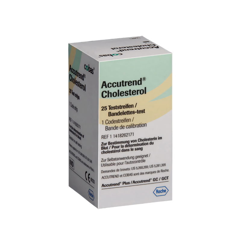 Accutrend Cholesterol Testing Strips