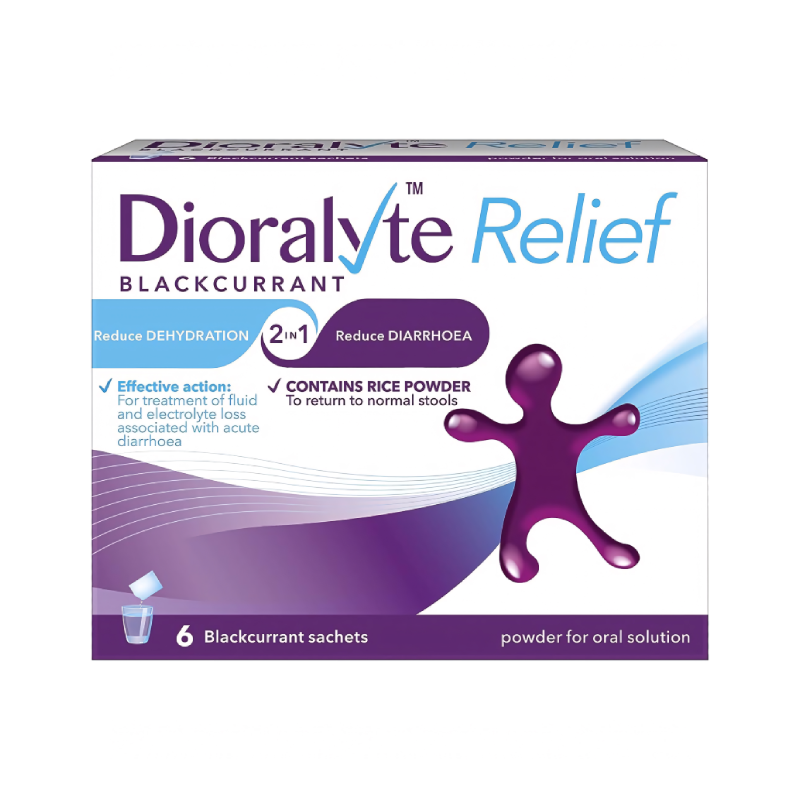 Dioralyte Relief Blackcurrant Sachets