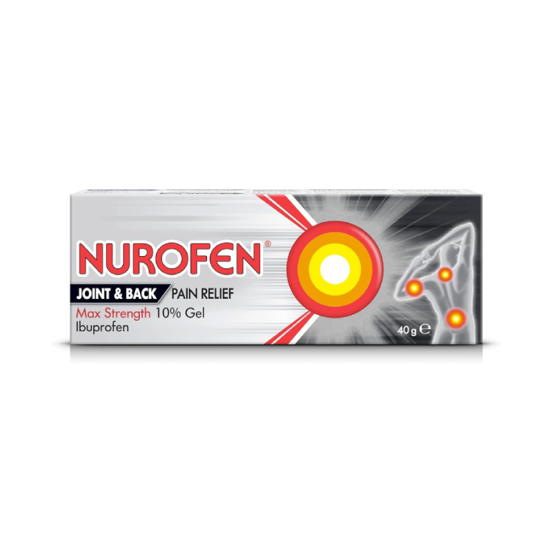 Nurofen Joint & Back Pain Relief Max Strength Gel