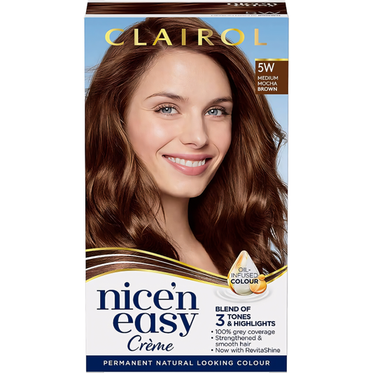 Clairol Nice N Easy 5W Medium Mocha Brown