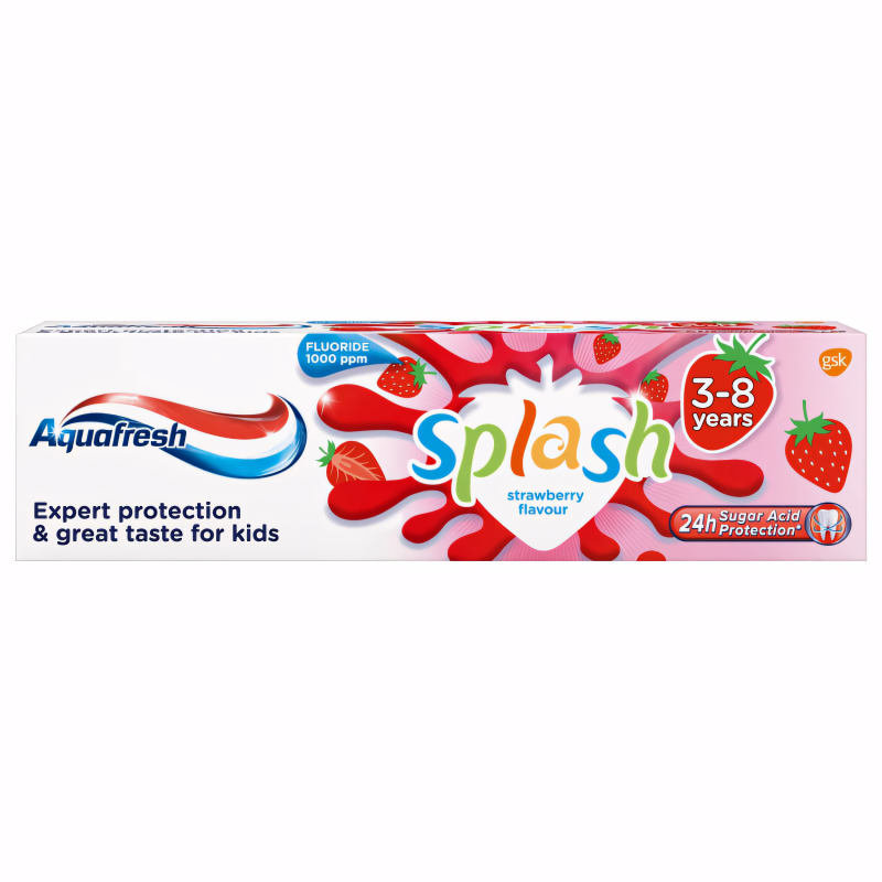 Aquafresh Kids Toothpaste Strawberry 50ml