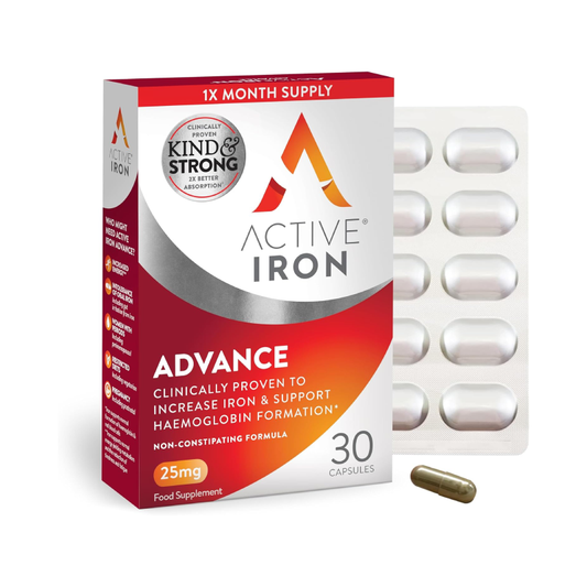 Active Iron Advance 25mg Capsules