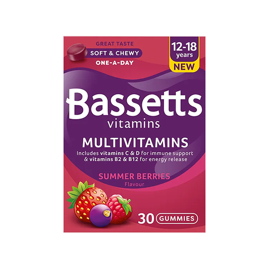 Bassetts Multivitamins 12–18 Years Summer Berries Gummies