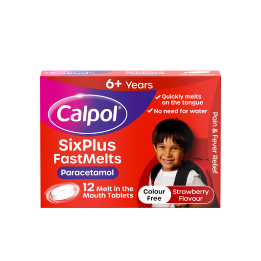 Calpol SixPlus Fastmelts Tablets