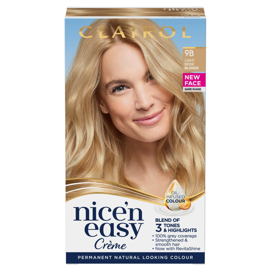 Clairol Nice N Easy 9B Light Beige Blonde