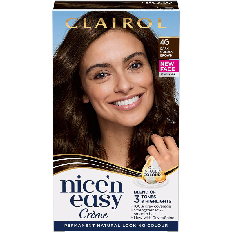 Clairol Nice N Easy 4G Dark Golden Brown