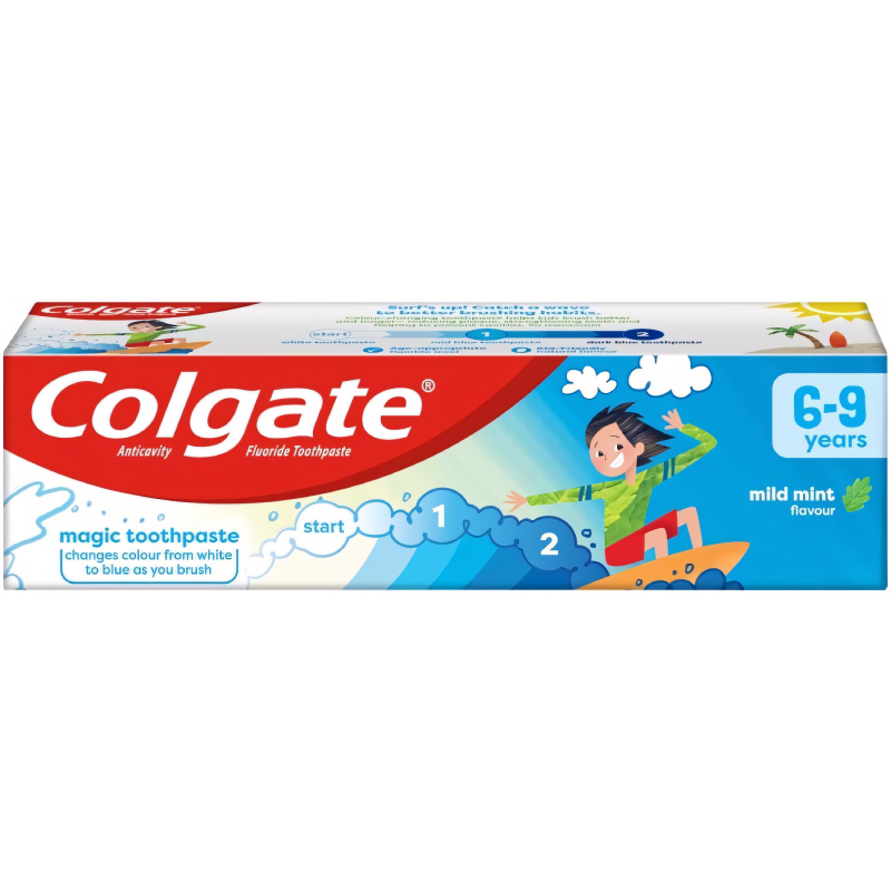 Colgate Toothpaste Mild Mint 6-9 Years 75ml
