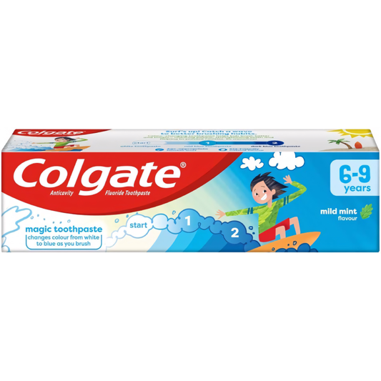 Colgate Toothpaste Mild Mint 6-9 Years 75ml