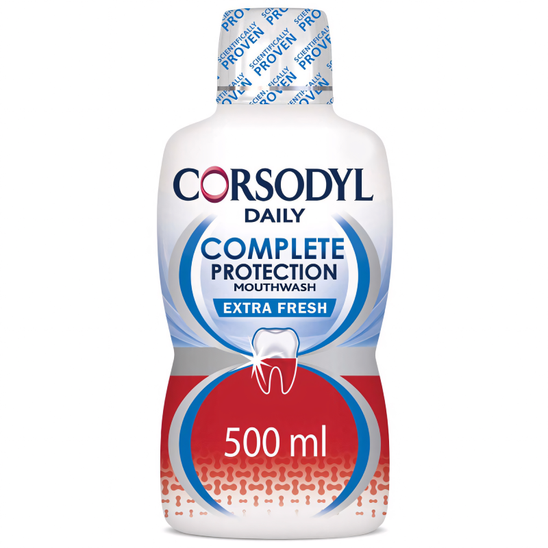 Corsodyl Complete Protection Mouthwash 500ml