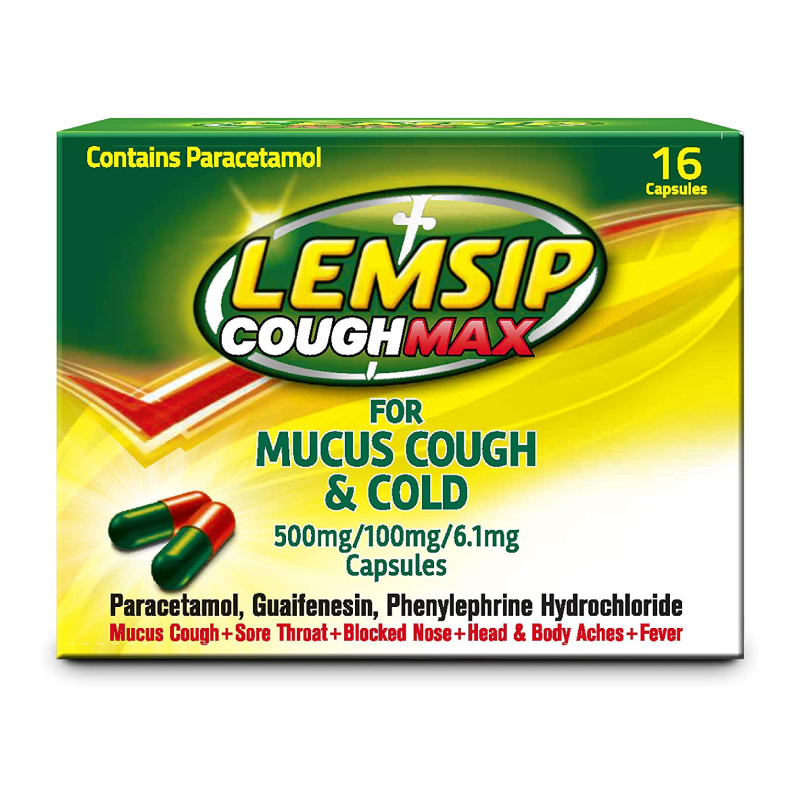 Lemsip Cough Max Mucus Cough & Cold Capsules