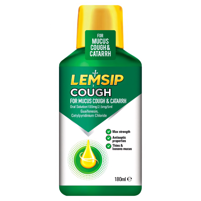 Lemsip Cough Oral Solution 180ml
