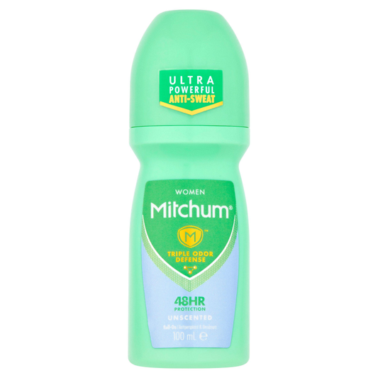 Mitchum Roll On Unperfumed Deodorant 100ml