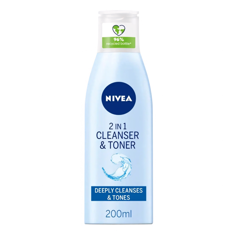 Nivea 2 in 1 Cleanser & Toner 200ml