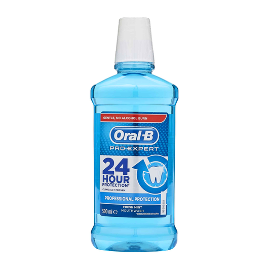 Oral B Pro Expert Fresh Mint Mouthwash 500ml