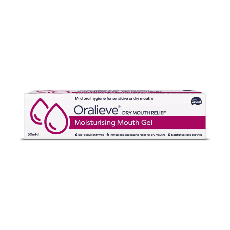 Oralieve Moisturising Dry Mouth Gel 50ml Relief For Dry Mouth Symptoms