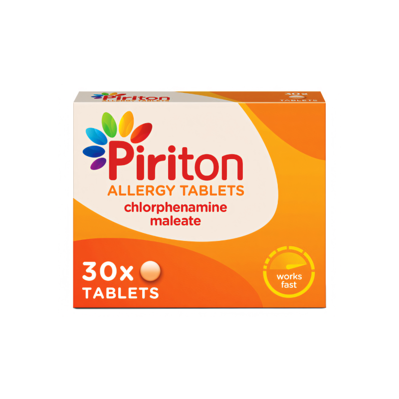 Piriton Allergy Tablets Chlorphenamine 4mg