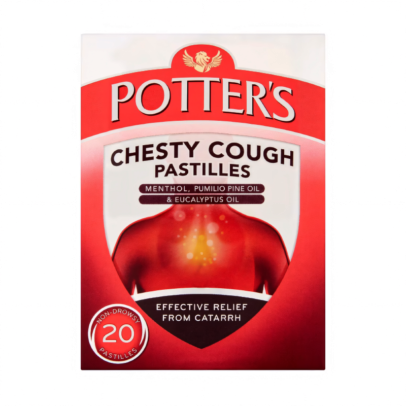 Potters Chesty Cough Pastilles
