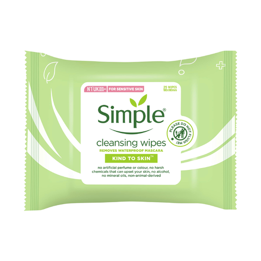 Simple Facial Cleansing Wipes Sensitive Skin