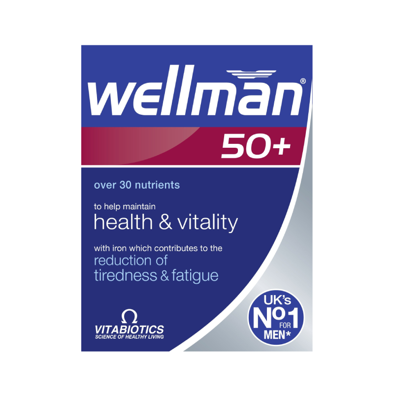 Wellman 50+ Health & Vitality Tablets