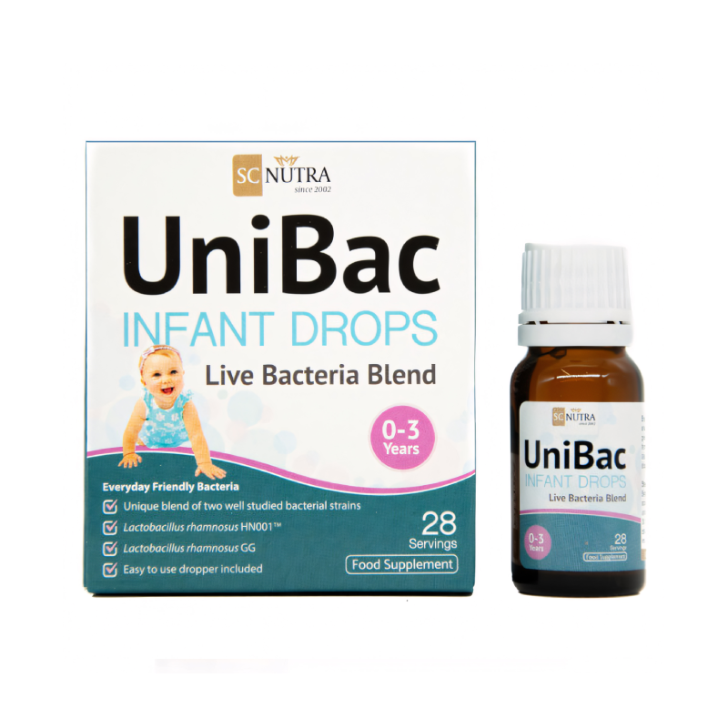 UniBac Infant and Baby Drops 1.5Bn CFU Probiotic Blend