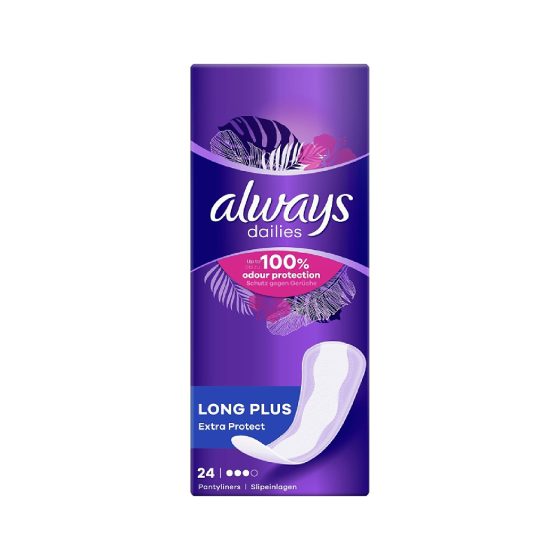 Always Panty Liners Long Plus