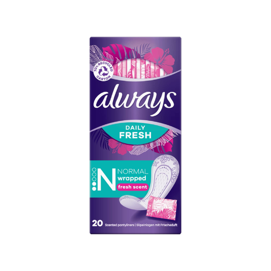 Always Panty Liners Wrapped