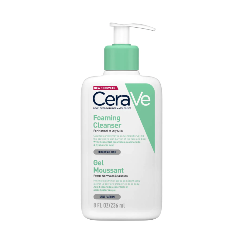 CeraVe Foaming Cleanser Niacinamide for Normal to Oily Skin 236ml
