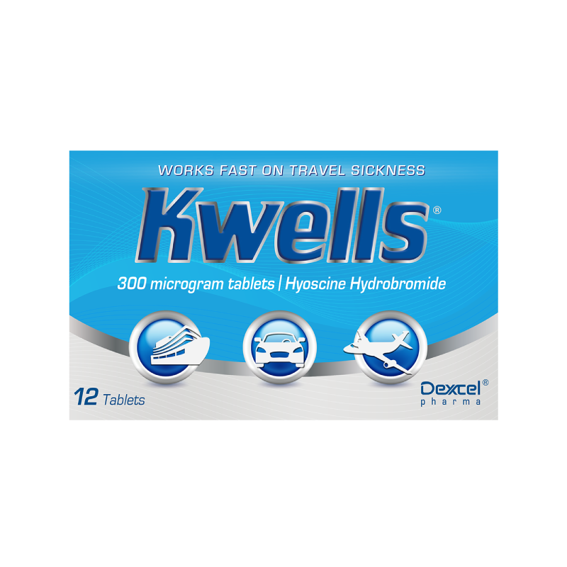 Kwells Travel Sickness 300 Microgram Tablets