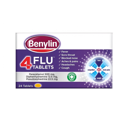 Benylin 4 Flu Tablets