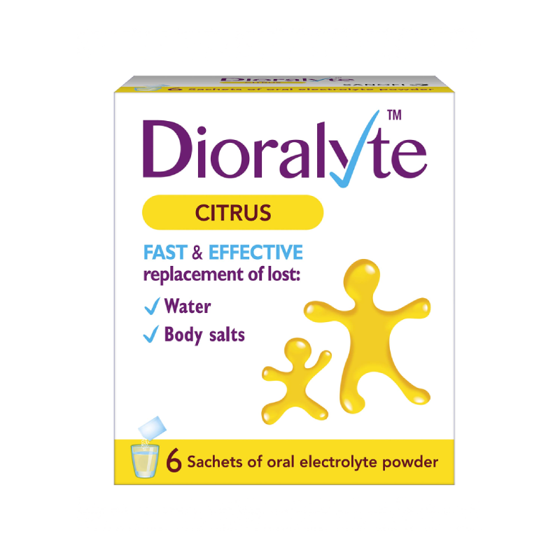 Dioralyte Citrus Sachets