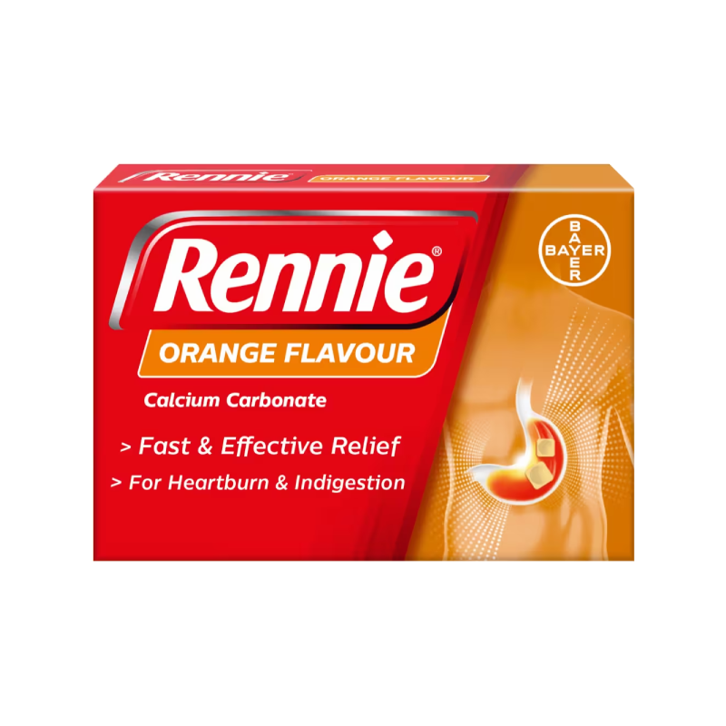 Rennie Rennie Orange Flavour Tablets
