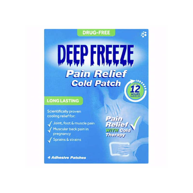 Deep Freeze Pain Relief Cold Patches