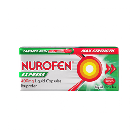 Nurofen Express 400mg Liquid Capsules