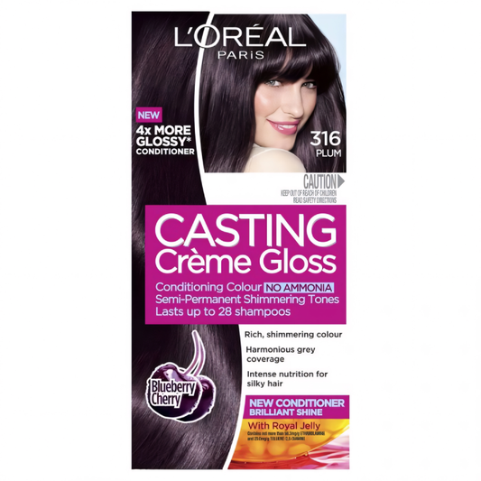 L'Oréal Casting Creme Gloss Plum 316